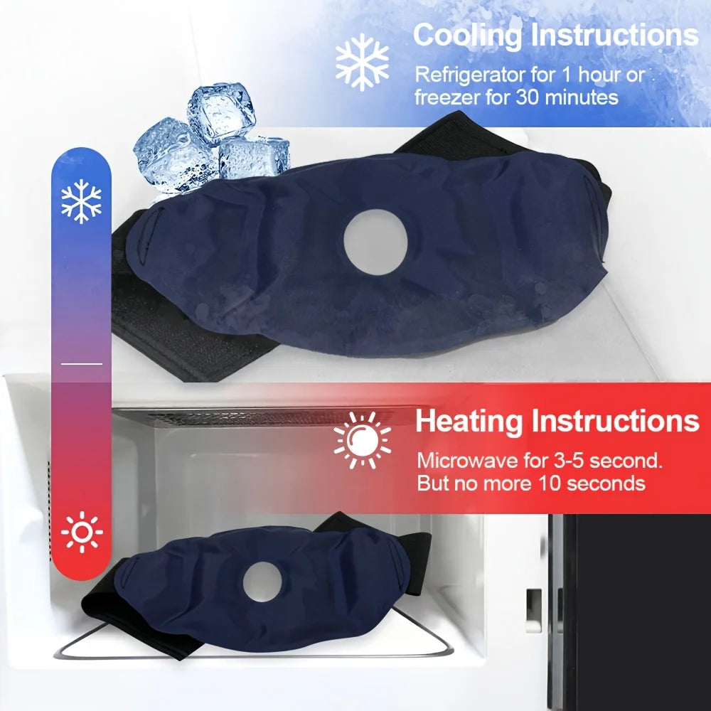 Genouillère Réutilisable avec Pack de Froid/Gel – Idéale pour Blessures, Douleurs & Récupération Sportive