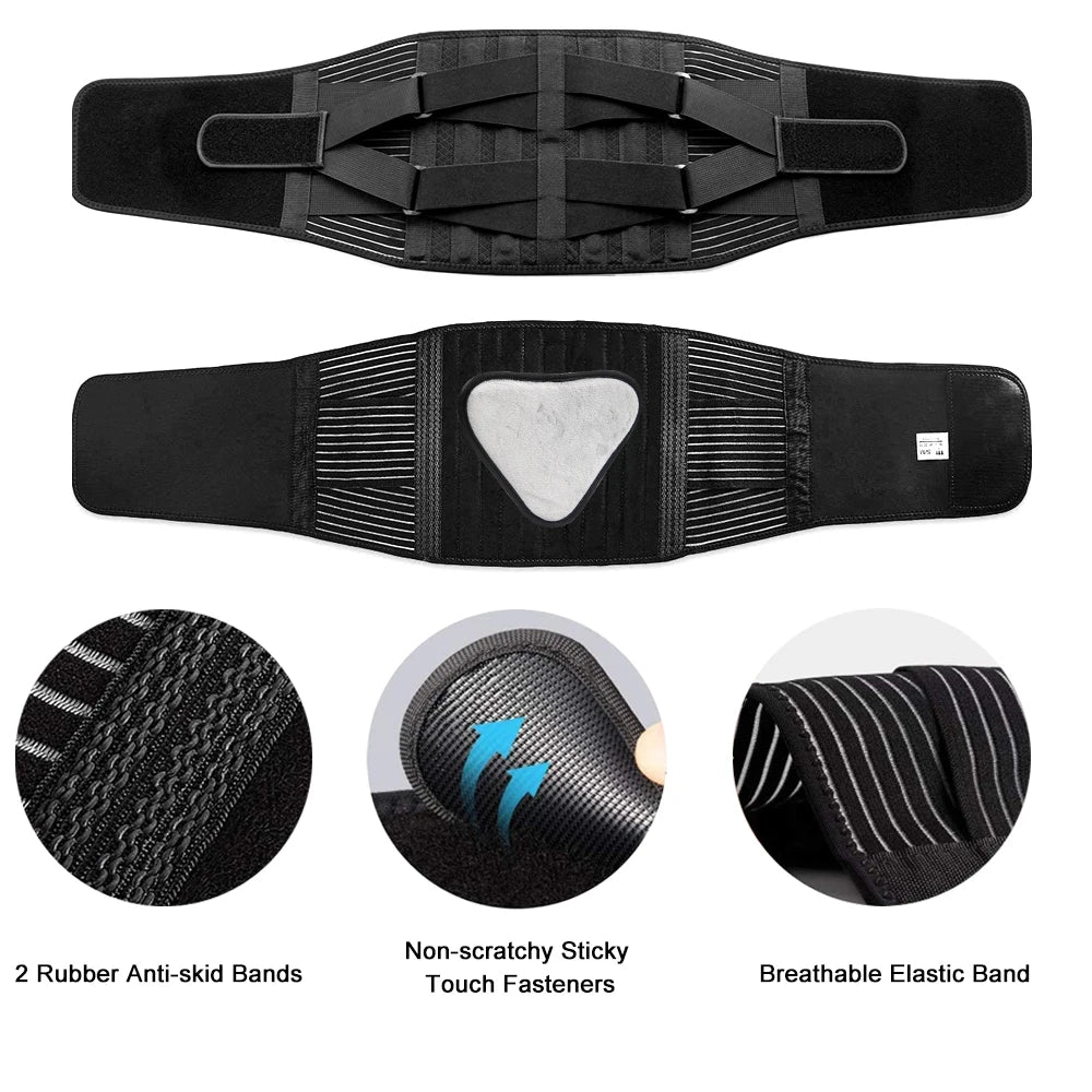 Ceinture Lombaire Orthopédique – Soulagement Immédiat du Dos