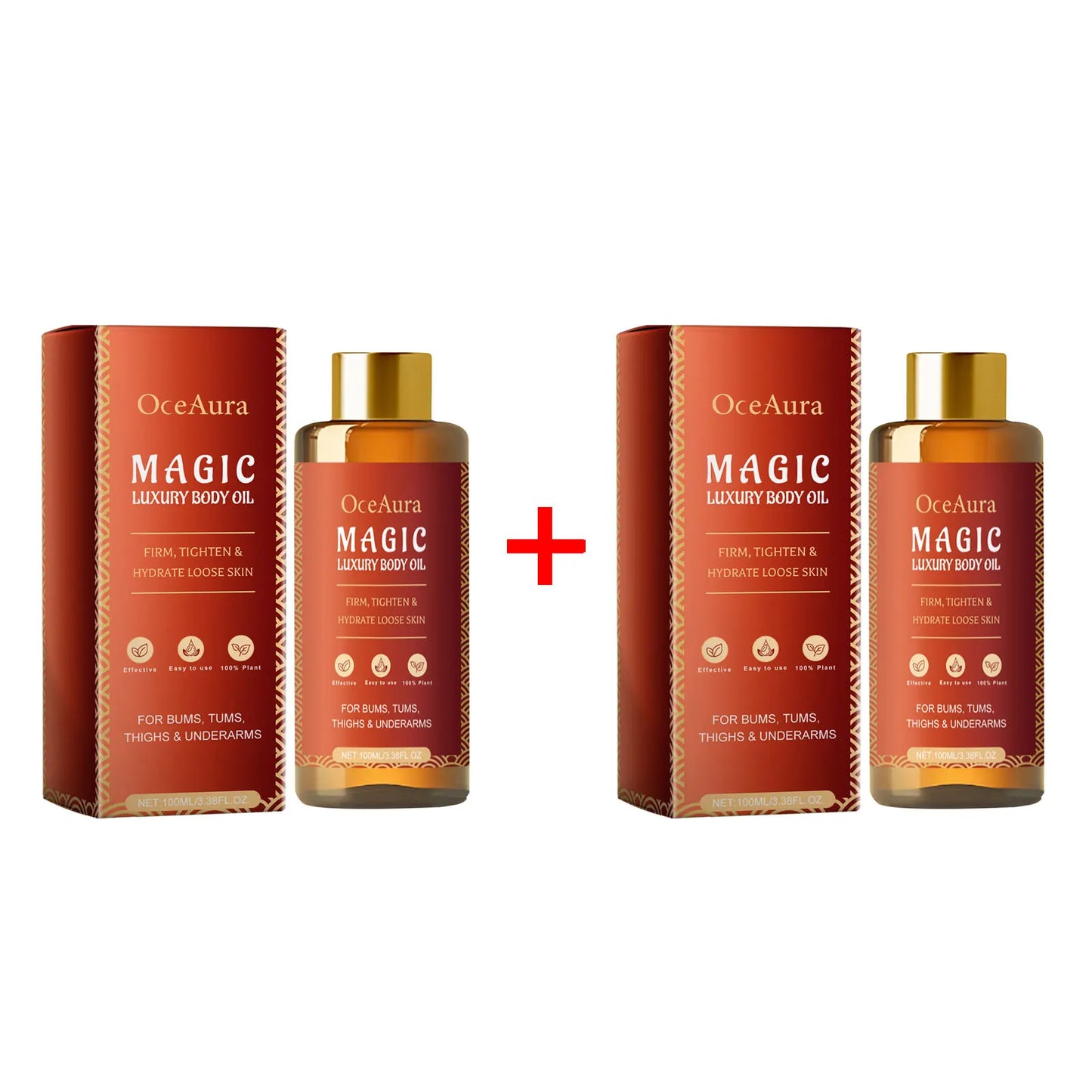 Huile de Soin Corporelle – Hydratante, Réparatrice & Raffermissante, 100ml
