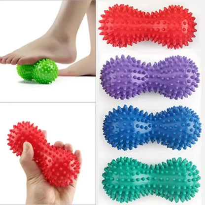 Rouleau & Balles de Massage – Soulagement Fasciite Plantaire, Voûte Plantaire et Dos